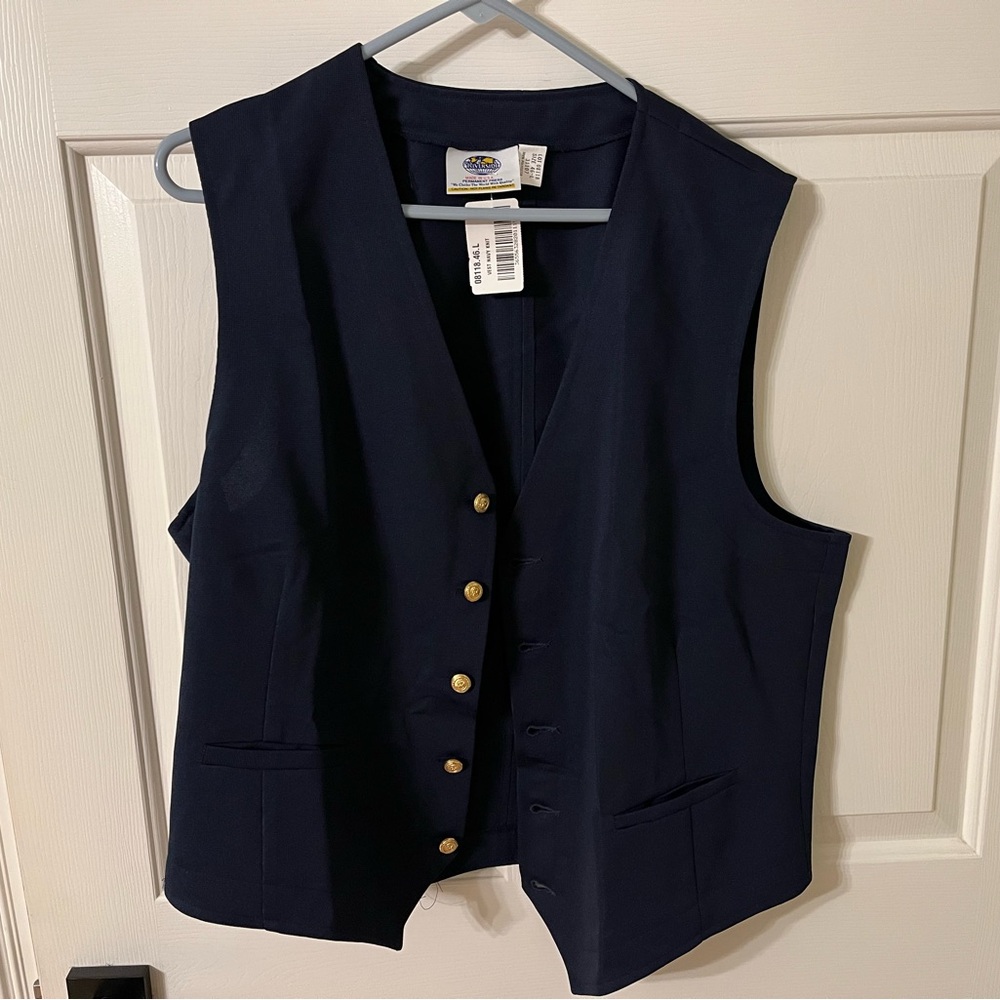 Men’s Vest Riverside Navy Knit